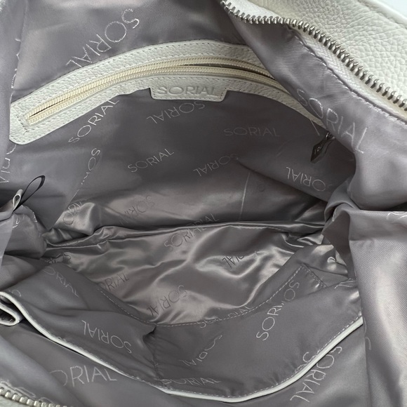 Sorial Leather White Hobo Bag - Picture 16 of 16